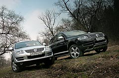 Фотогалерея теста VW Touareg