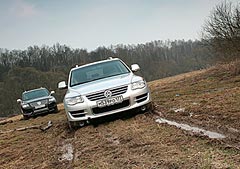 Фотогалерея теста VW Touareg