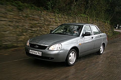 Фотогалерея с тест-драйва Lada Priora