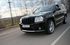 Фотогалерея Jeep Grand Cherokee SRT8