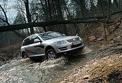 Фотогалерея теста VW Touareg