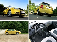 Skoda Fabia RS - фотогалерея